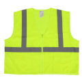 High Visibility  Green Mesh Safety Vest